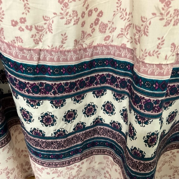 👍 2/$15 EUC Old Navy Boho Lined Shift Dress - Picture 5 of 11